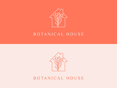 Botanical House Logo Design