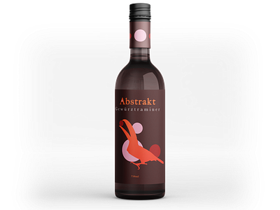 Abstrakt Wine: Gewürztraminer