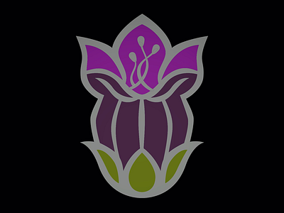 Belladonna Bud Enamel Pin Design belladonna bud charm deadly nightshade enamel pin flower pin game poison