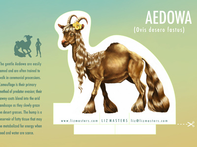 Aedowa Creature Stand-up