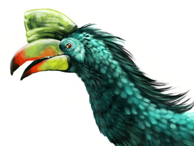 Vapouraptor (close up)