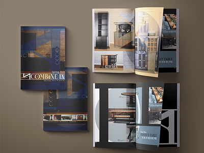 Combine 9- Conceptual Furniture Catalog branding layout