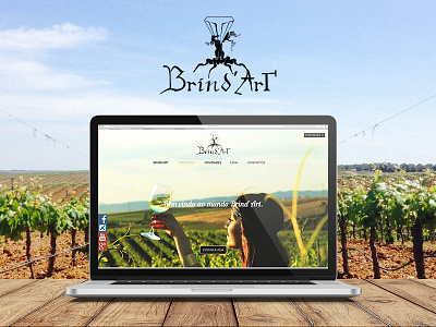 Brind'Art Winery E-Commerce e-store ecommerce retailer uidesign webdesign wine winery