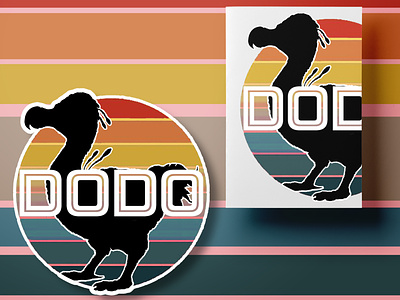 Ark Survival Dodo Sticker and Stationary Duo