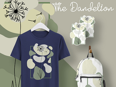 The Dandelion | Digital Design Product Mockup