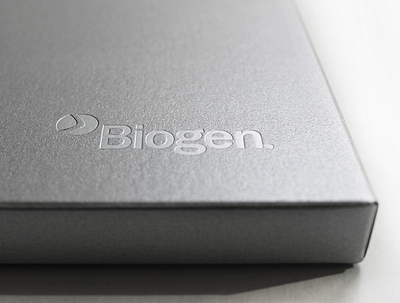 Biogen Anniversary Book book bookdesign graphicdesign printdesign typography