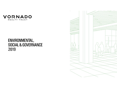 Vornado 2019 ESG Report esg graphicdesign infographics print printdesign publication publication design realestate