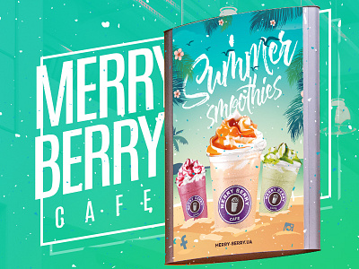 MERRY BERRY Summer Poster