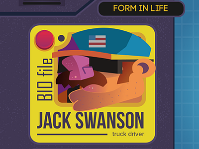 Truck Driver cartoon characterdesign chest colorfulart cute flat flatimage gameart illustrator vectorart vectorillustration