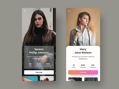 Instagram redesign concept UI app design flat instagram redesign ui ux