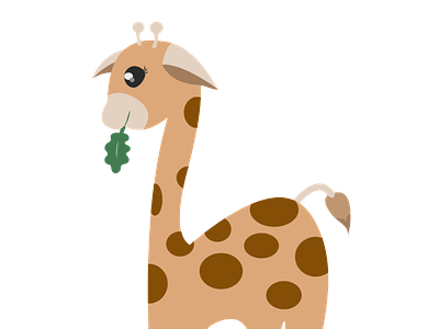 Kawaii Giraffe cartoon giraffe cute giraffe cute girl giraffe gravit designer kawaii kawaii animal vector art vector illustration