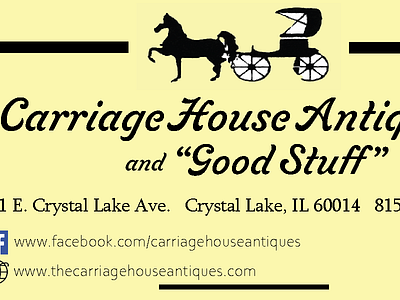 Business Card for Antique Store Client