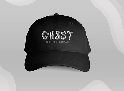 Ghost Brand Hat design graphic design illustration logo