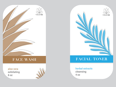 Clear Cosmetics Labels 2