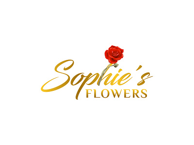 Sophies Flowers SK 01 branding design logo vector