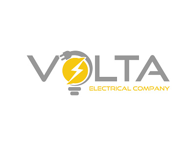Volta electrical company_SK branding design designs graphic icon illustration illustrator logo typography vector