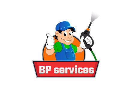 BP SERVICES branding design designs illustration illustrator logo vector