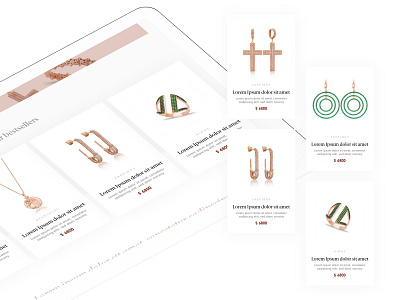 eCommerce Jewelry 💎 Design