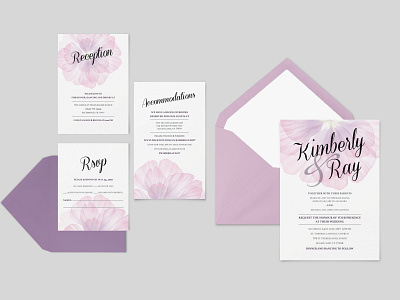 Wedding Invitation Design design typography