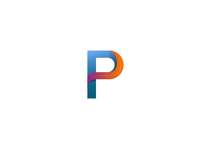 Letter P Logo 3D 3d art artist custom logo design logo poster vector vectorart