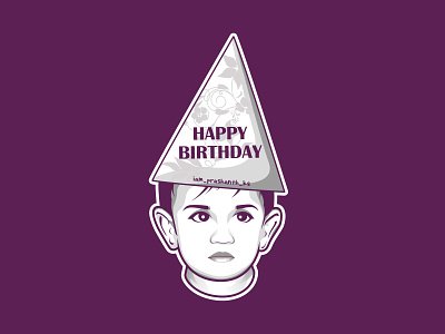Happy Birthday Bro <3 artist graphic design illustration vector vectorart