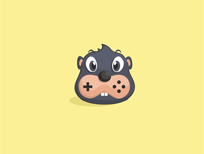 Mole Game animal animals art branding design icon illustration illustrator logo vector