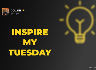 Tuesday inspiration poster tuesday