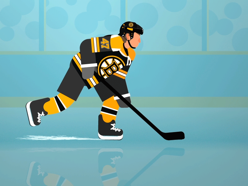 Boston.Bruins 47 animation boston bruins character cycle hockey puck skate sports stanley