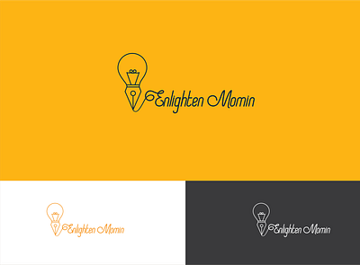 Enlighten Momin brand brand design branding design icon illustration logo logo design logotype typography ui vector