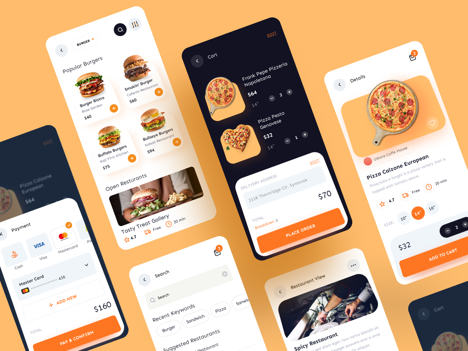 Food Delivery Mobile App by Halal Lab on Dribbble