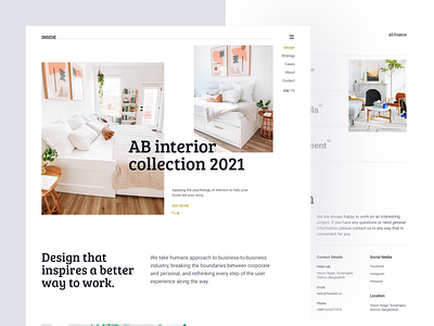 Interior Website Design