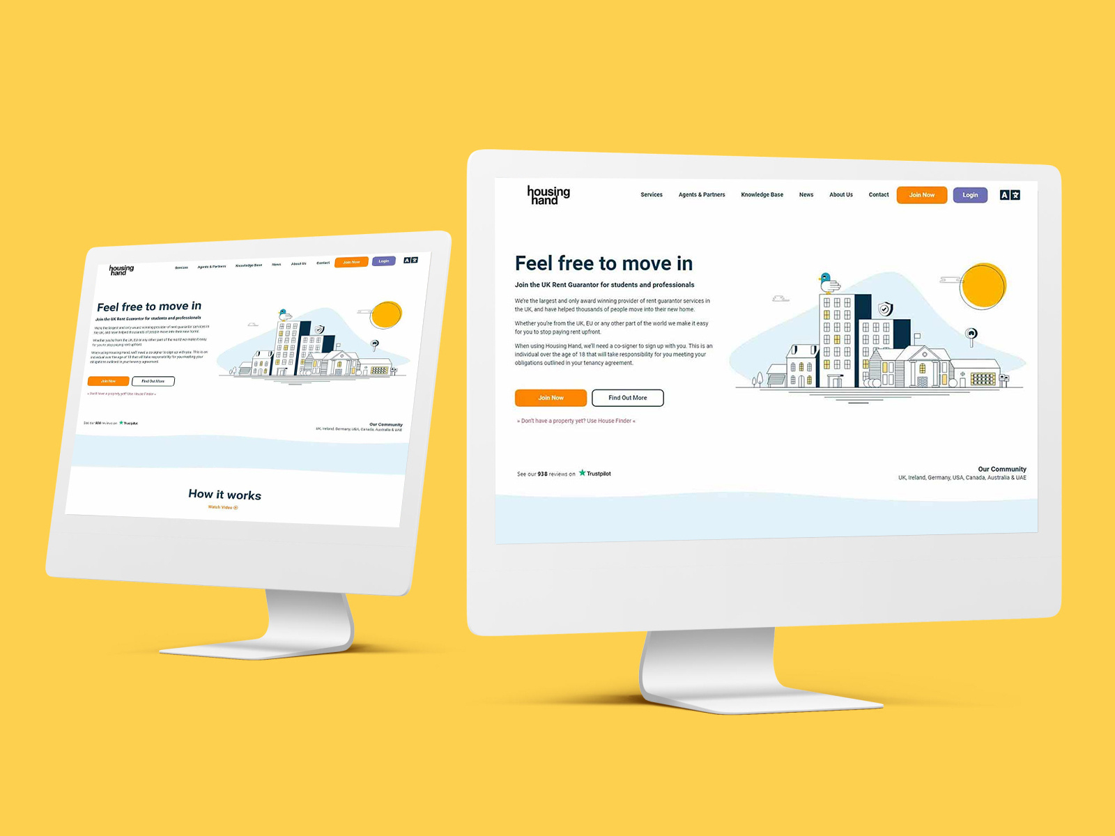 Guarantor Service site by Paramjeet Singh on Dribbble