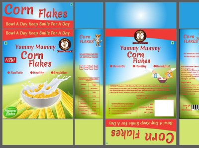 cornflakes1 design illustration typography