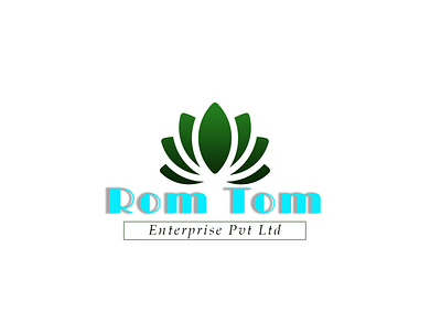 rom design illustration logo typography