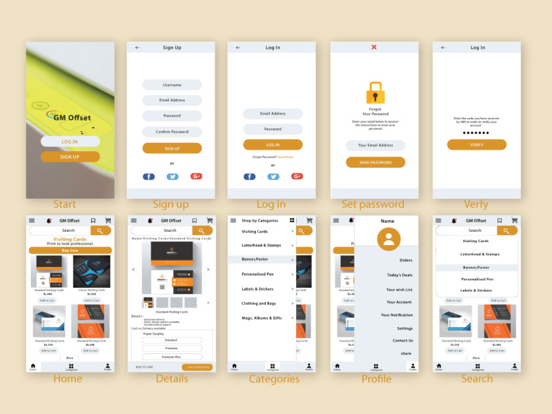 APP UI DESIGN by Vibha Bhagat on Dribbble