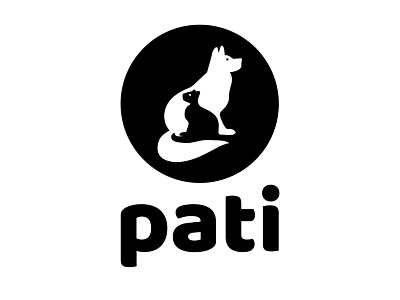 Pati @logo cat design dog illustration illustrator logo paw vector