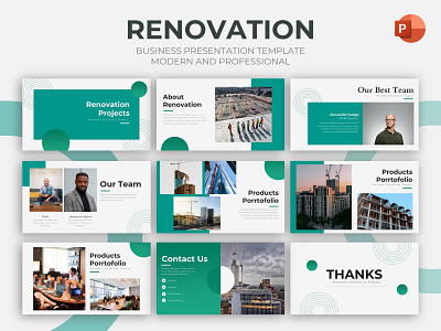 Instagram Feed Template - Renovation branding business creative design graphic presentation presentation layout presentation template presentations