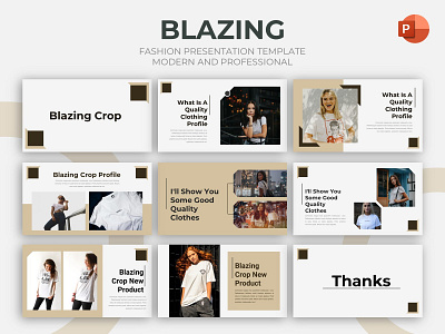 Fashion Presentation Template - Blazing