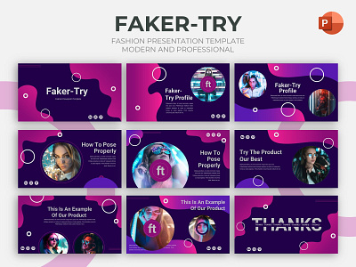 Fashion Presentation Template - Faker Try
