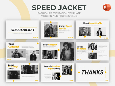 Fashion Presntation Template - Speed Jackeet