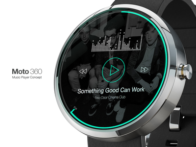 Moto 360 Music Player • Rebound