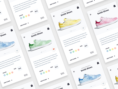 Shoes Store App • Sketch FREEBIE