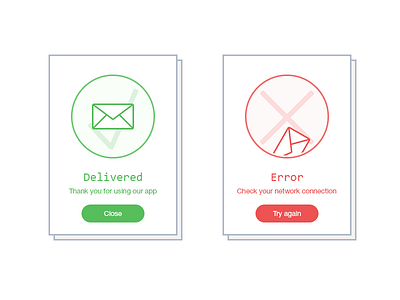 Daily UI 011 Flash Message (Error/Success) 011 dailyui error flash message success