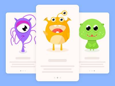 Aliens Onboarding aliens cute onboarding vector