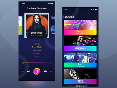 Music App / Part 1 app figma ios iphone mobile music ui ux