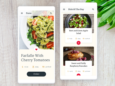 Food App android app figma food mobile restaurant ui ux