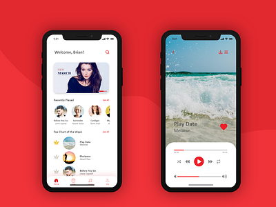 Streaming Music Mobile App