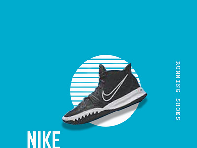 Nike shoes Post branding design graphic design photoshop social media post ui