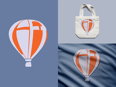 Daily logo challenge no. 2 daily logo challenge dailylogochallenge hot air balloon lift logodesign