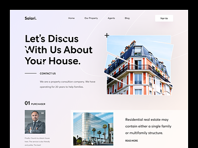 Real Estate Website Design